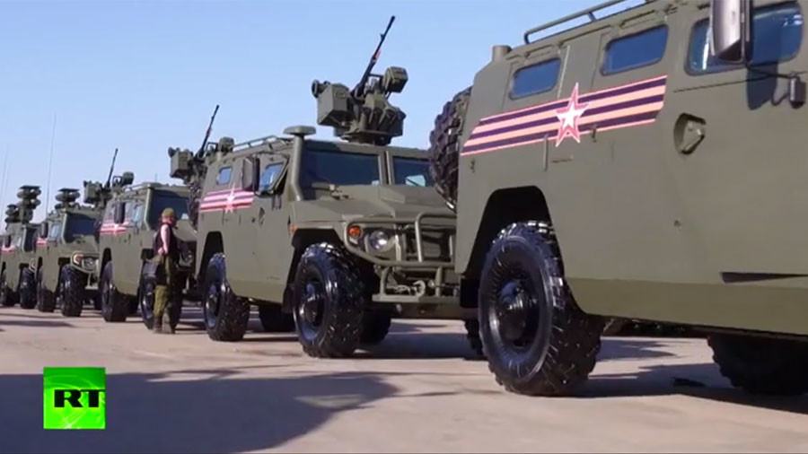War machines up close: RT takes a sneak peek at V-Day parade rehearsal (VIDEO)