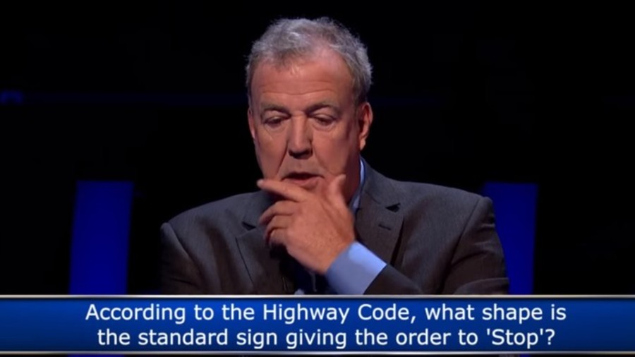 Jeremy Clarkson doesn’t know what a stop sign looks like (VIDEO)