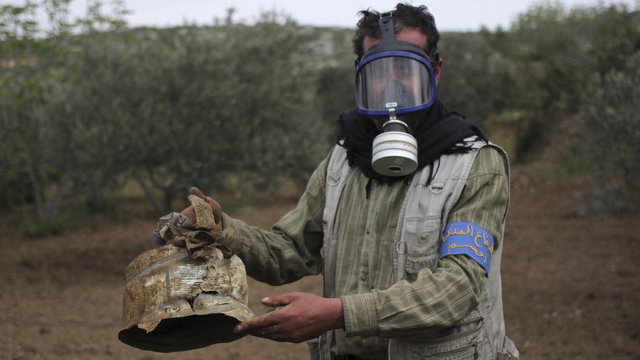 OPCW says chlorine 'likely' used in Syria based on open-source info & samples provided by jihadists