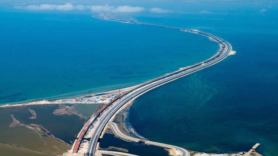 Î‘Ï€Î¿Ï„Î­Î»ÎµÏƒÎ¼Î± ÎµÎ¹ÎºÏŒÎ½Î±Ï‚ Î³Î¹Î± Crimean bridge: 27 months of construction