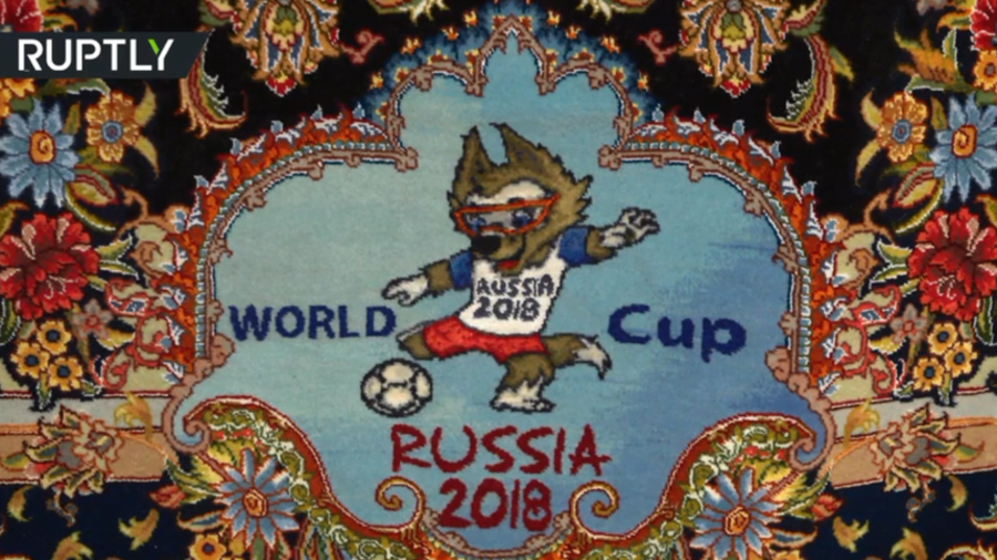 iCarpeti diplomacy Iran unveils iWorldi Cup themed rugs to be 