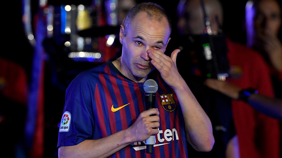 Image result for Iniesta barca tv