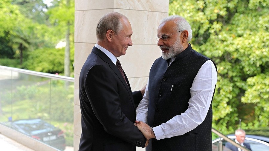 ‘A new impetus’: Putin and Modi praise ‘extremely productive’ Sochi talks