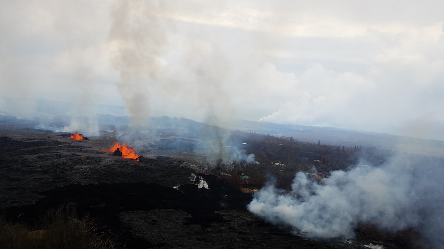 Fears of deadly gas explosion as lava inches toward Hawaii geothermal plant (VIDEOS)