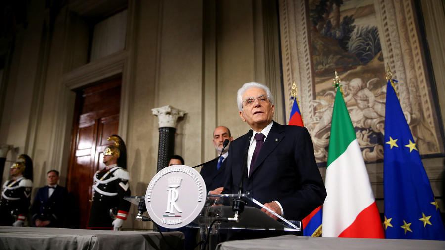 â€˜Unprecedented institutional clashâ€™: Italy fails to form govt over anti-EU economic minister