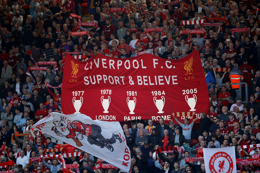 ‘Pack of dogs’ Liverpool fans left battered & bloody after attack by