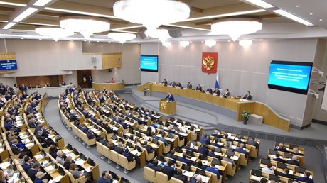 Russian State Duma session © Sergey Kiselyov, Moskva News Agency