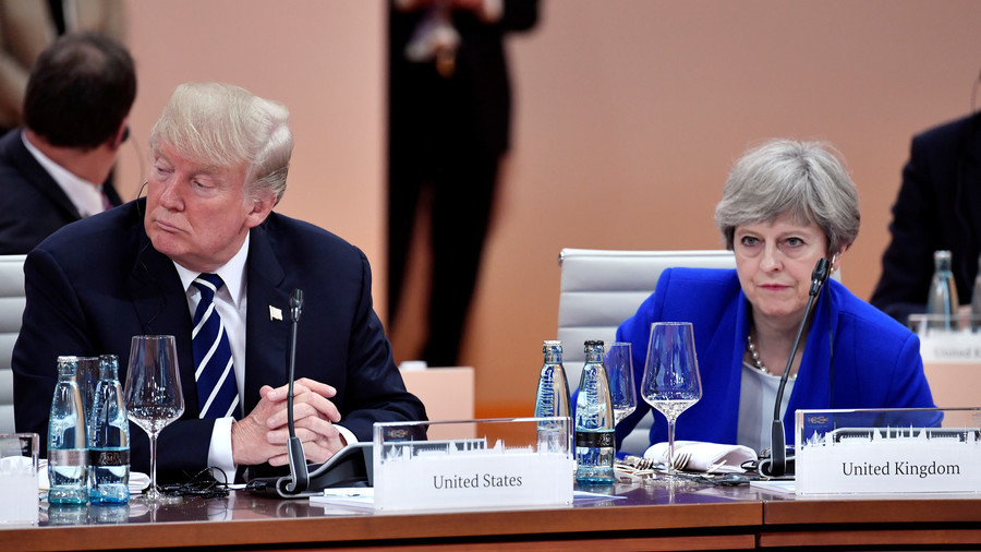 No formal meeting between Trump & ‘schoolmistress’ May at G7 summit - reports