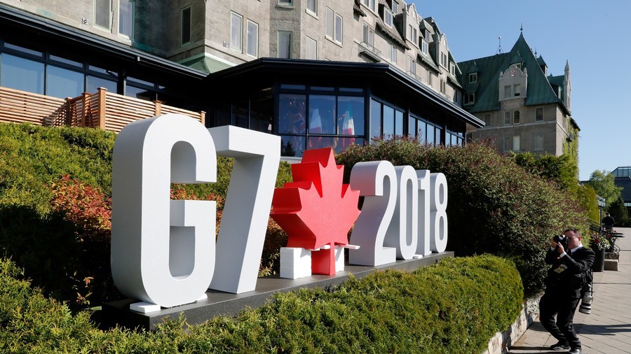 Trump takes to Twitter talking tougher trade tariffs on G7 allies