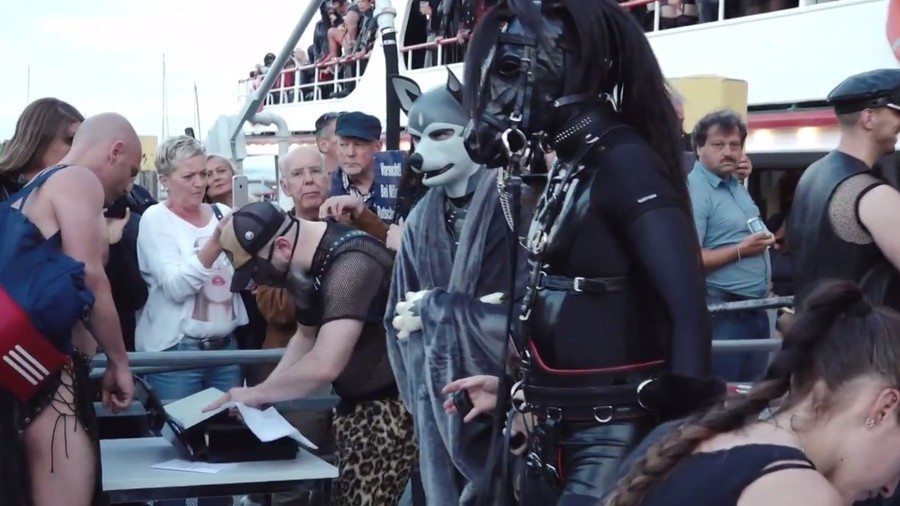 Hundreds Of Fetishists Hold Erotic S M Party On German Lake Video Rt World News