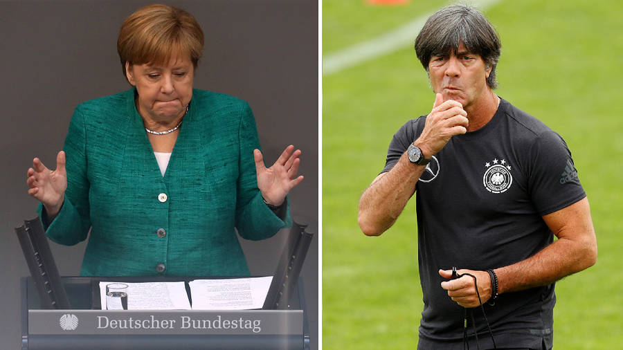 New Loew For Merkel Strange Parallels In Politics Football After Germany S World Cup Disaster Rt World News