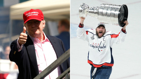 Trump congratulates 'superstar' Ovechkin for making 'D.C. poppin' with Caps success
