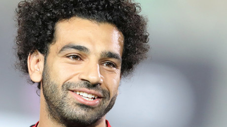 The Egypt has landed! Salah & co. greeted with 'lezginka' dance after arriving in Russia (VIDEO)
