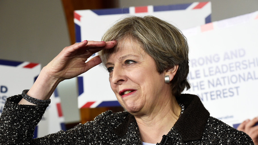 The UK govt is falling apart: But as PM May sinks, she still calls out 'look over there' at Russia