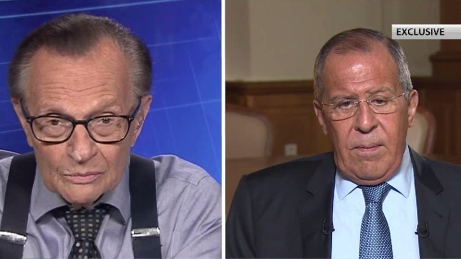 ‘Highly likely thing’ becomes a rule in West’s Russia policy – Lavrov on Larry King show