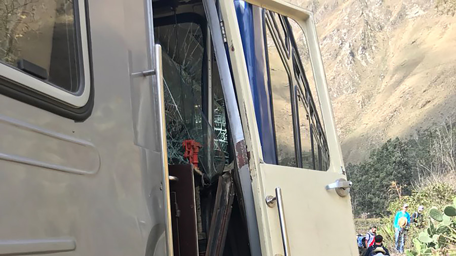 Dozens injured as two trains collide near Peru's Machu Picchu citadel (PHOTOS)