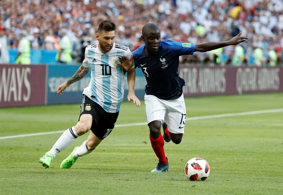France vs Argentina © John Sibley