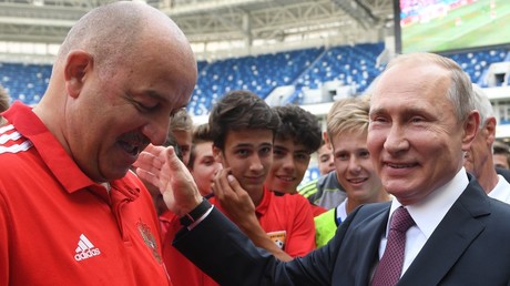 Russian volleyball star questions award for men’s football team over World Cup quarter-final run