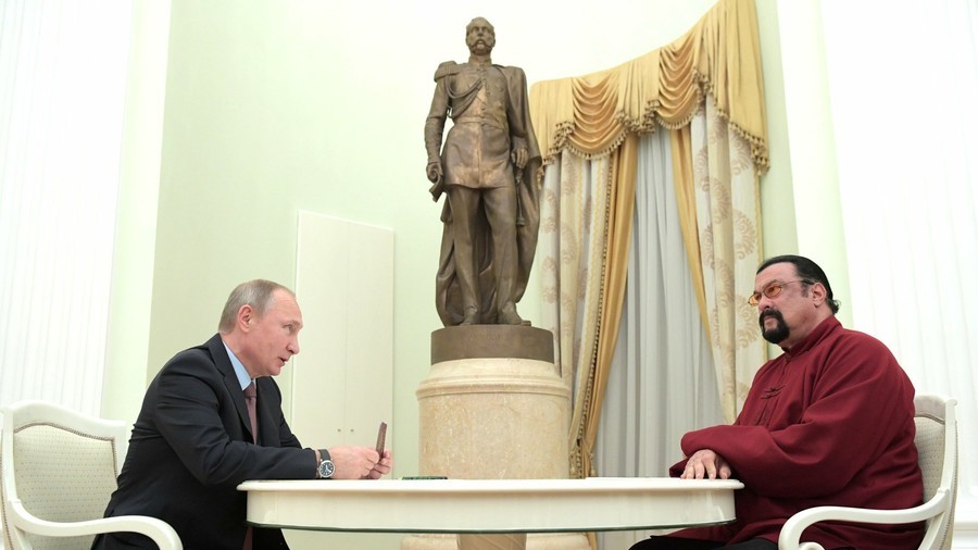 Details of Steven Seagal’s special Russia-US envoy mission revealed