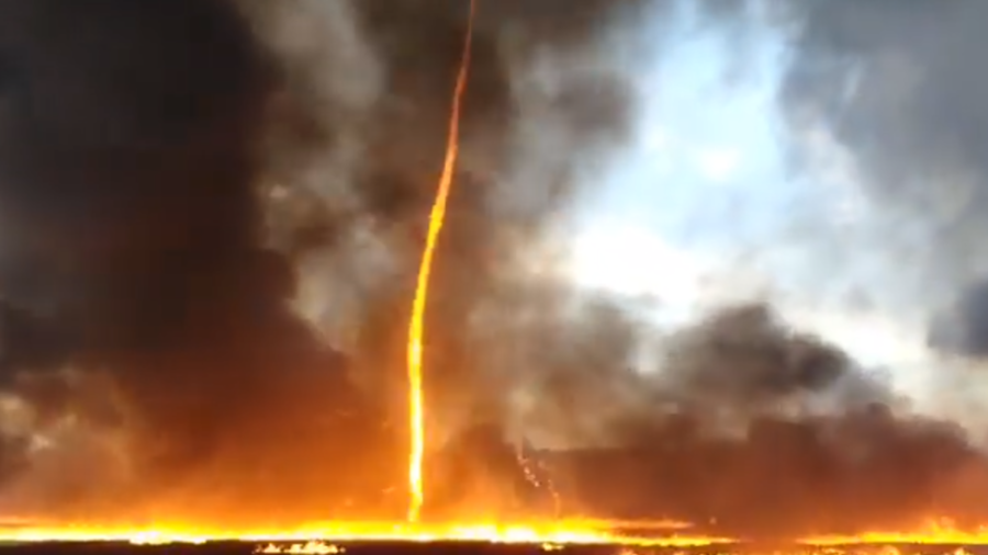 Hasil gambar untuk fire tornado