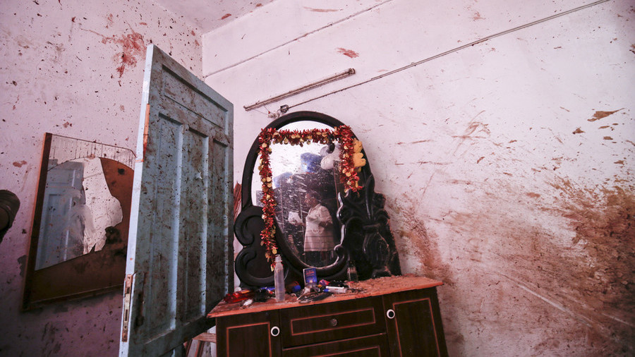 Bloodstains & debris: VIDEO inside house where Israeli airstrike killed pregnant woman, her toddler