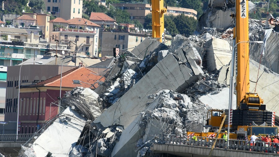 ‘Let’s make things clear’: EU bites back at Salvini’s claim that it’s responsible for Genoa tragedy