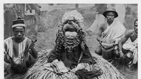 FILE PHOTO: A witch-doctor in southern Africa, 1930 © Mary Evans Picture Library/Global Look Press