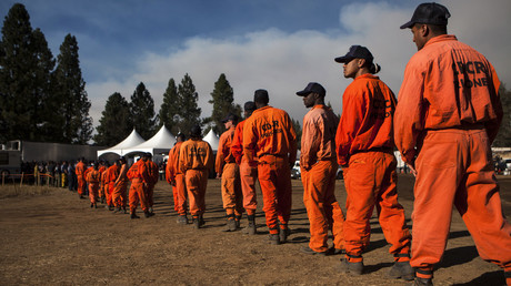 Inmates in Buck Meadows, US © Max Whittaker