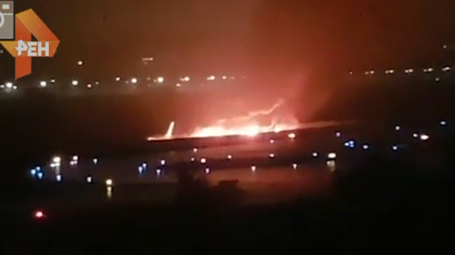 Passenger Plane Overshoots Runway & Catches Fire In Sochi, 18 People ...