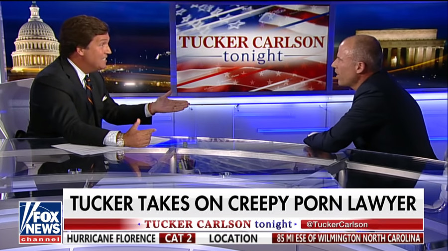 Tucker Carlson Calls Michael Avenatti Creepy Porn Lawyer In