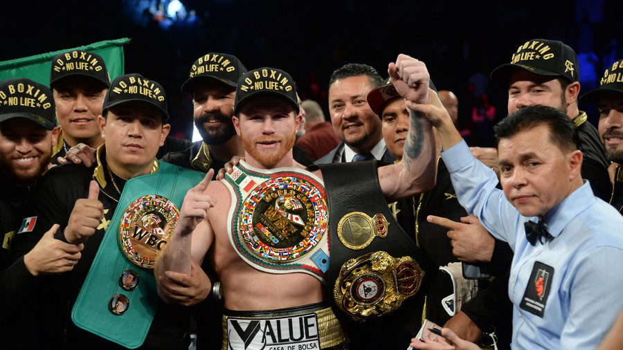 Canelo takes middleweight titles, hands Golovkin 1st career defeat in ...