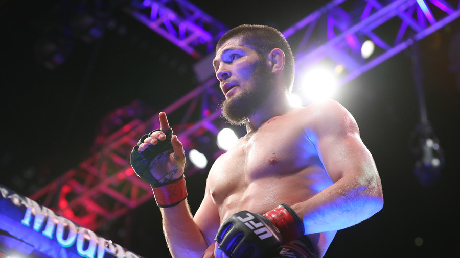 ‘He thinks he can KO me, we’ll see’: Khabib lays into McGregor ahead of UFC 229 press conference