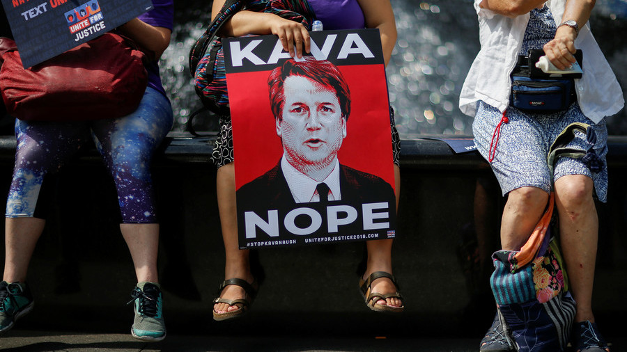 3rd Kavanaugh accuser reportedly threatened her ex-boyfriend & his baby