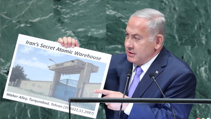 Israel's Netanyahu claims Iran has a ‘secret atomic warehouse in Tehran’ 
