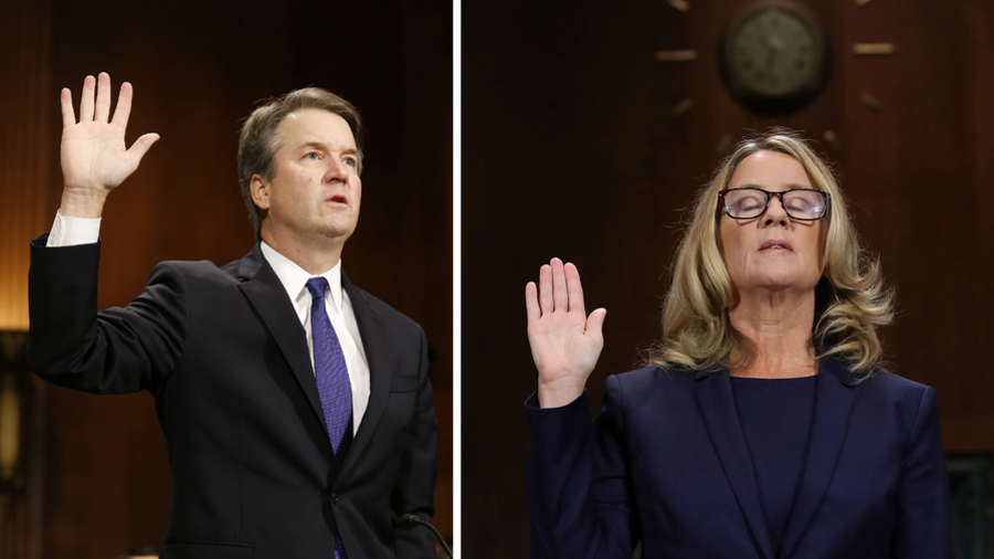 Image result for ford vs kavanaugh