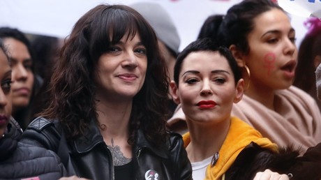 Asia Argento (left) and Rose McGowan (right). © Insidefoto/Global Look Press