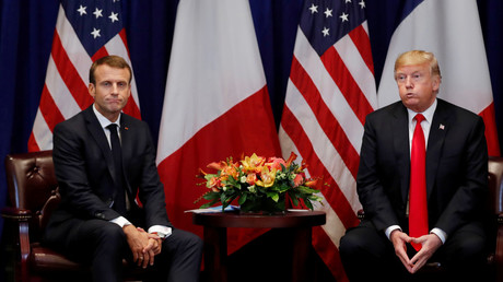 A faded bromance? Macron hits out at Trump on Iran and trade