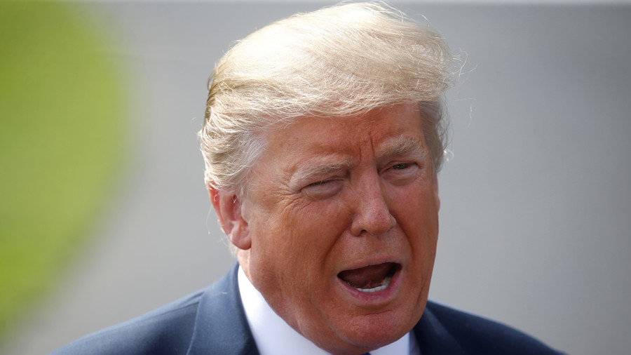 Is Trump a time traveller or undercover shopper? Doppelganger sends internet into meltdown (VIDEO)