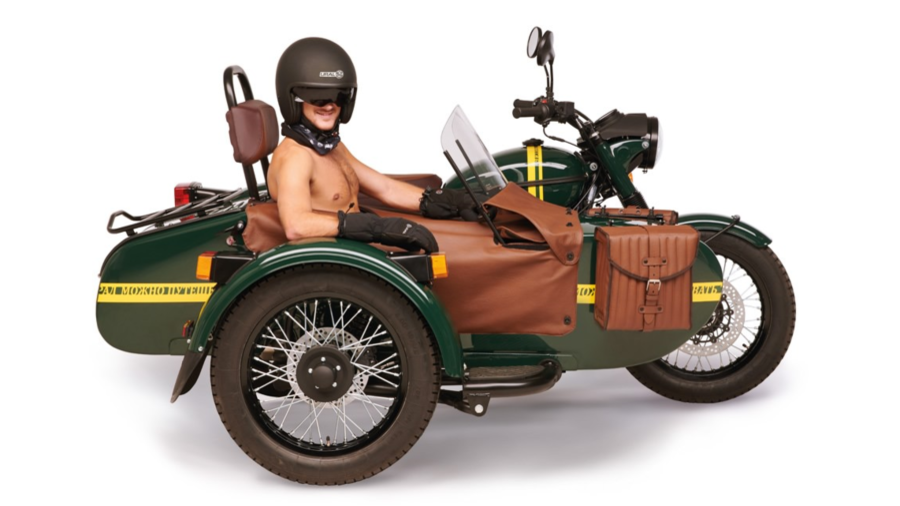 russian bike with sidecar