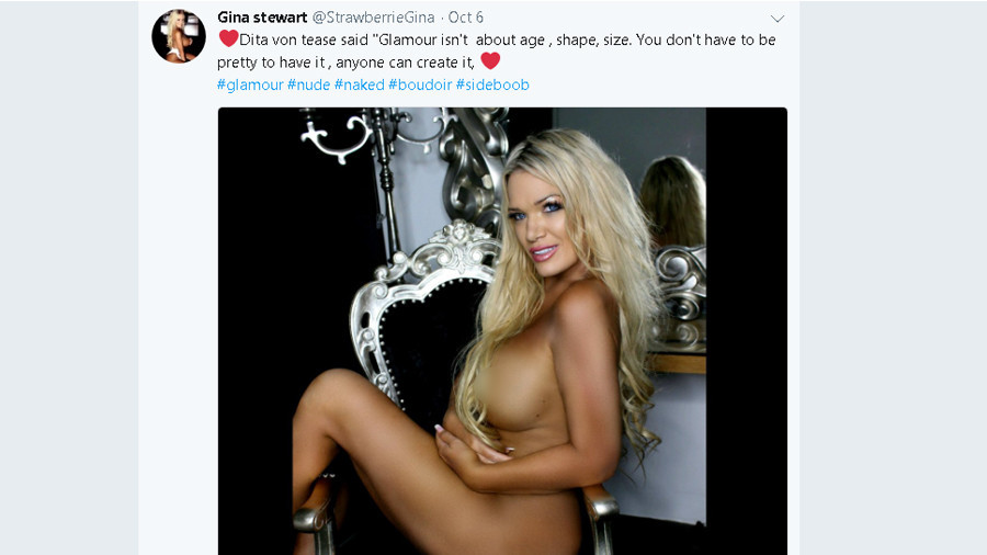 Gina Stewart Porn - World's hottest grandma' is too naked for Instagram! Here is why ...