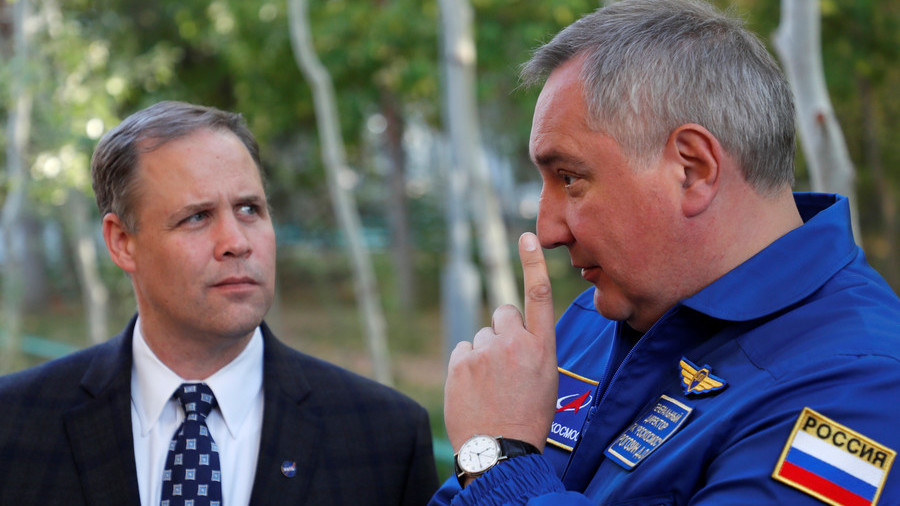 Russian space boss â€˜temporarilyâ€™ taken off sanction list so he can visit US â€“ NASA chief