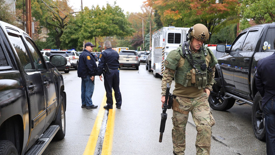 ‘All these Jews need to die’: Pittsburgh shooter used AR-15 & handguns in synagogue massacre