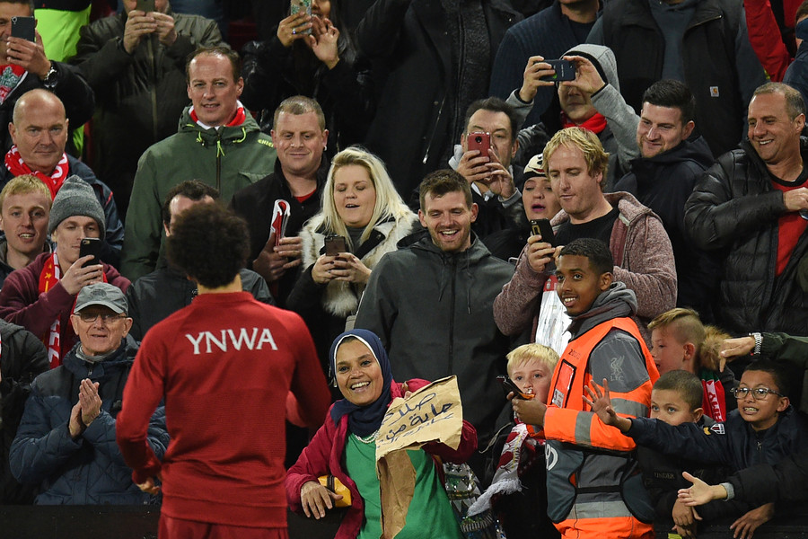 The sweetest gift? Mo Salah gives shirt to fan for ...