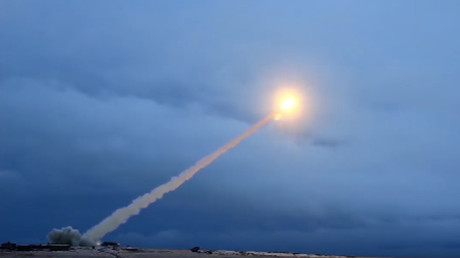 Test launch of the Russian Burevestnik nuclear cruise missile. © Russian Defense Ministry 