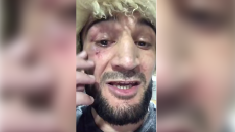 'Hope they won't take it to the stands!': Khabib breaks down ice hockey fight (VIDEO)