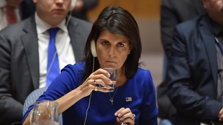 US Ambassador to the UN, Nikki Haley. © AFP / Hector Retamal 