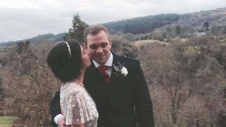 Matthew Hedges with his wife Daniela Tejada © Facebook / Matthew Hedges