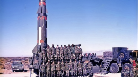 FILE PHOTO Pershing 1B missile system © Wikipedia