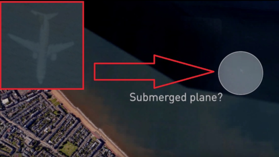 Has Google Maps Exposed A Sunken Plane Off Scottish Coast