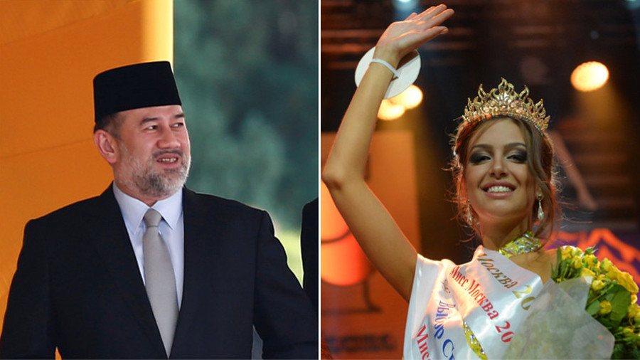 From little ‘bandit’ to queen: Ex-Miss Moscow marries Malaysian king ...